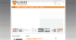 Desktop Screenshot of ganleyfoundation.org